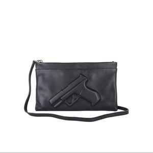 Vlieger & Vandam European Leather Punk Gun Clutch